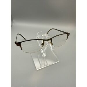 BRENDEL AUTHENTIC VINTAGE EYEGLASSES 902521 GERMANY TITANIUM SEMI RIMLESS FRAMES